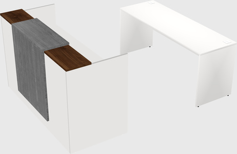 Modular reception desk