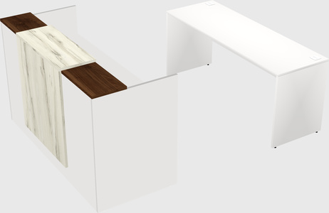 Modular reception desk