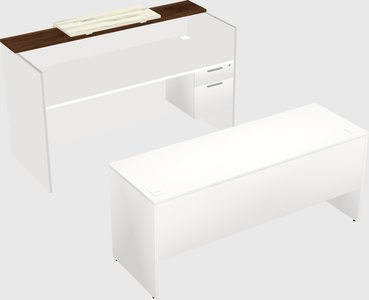 Modular reception desk