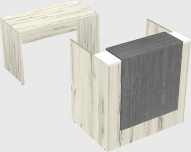 Modular reception desk