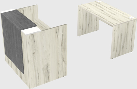Modular reception desk