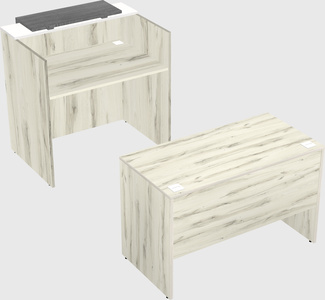 Modular reception desk