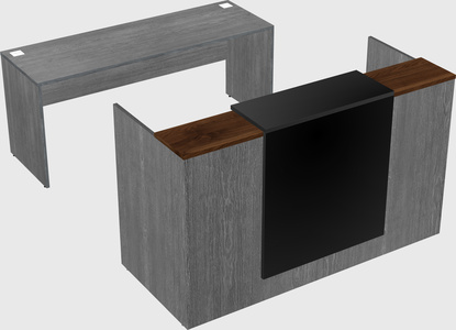 Modular reception desk
