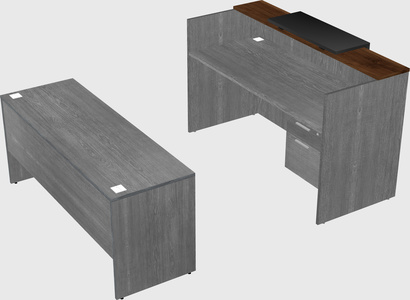 Modular reception desk