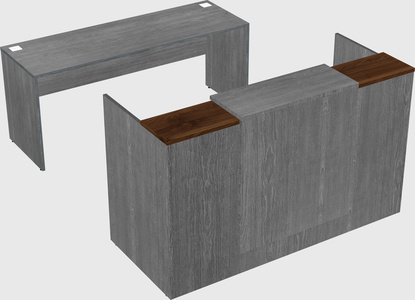 Modular reception desk