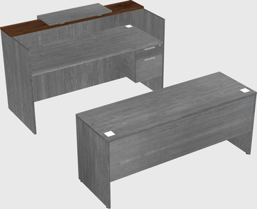 Modular reception desk