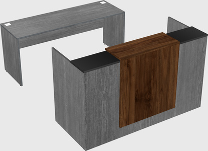 Modular reception desk