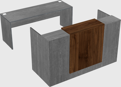Modular reception desk