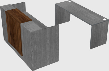 Modular reception desk