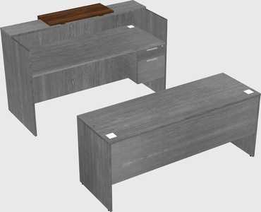 Modular reception desk