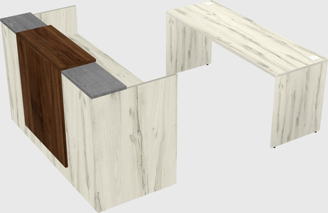 Modular reception desk