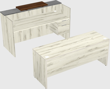 Modular reception desk