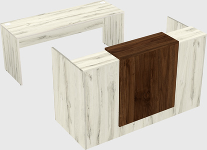 Modular reception desk