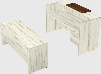 Modular reception desk