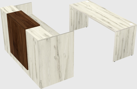 Modular reception desk