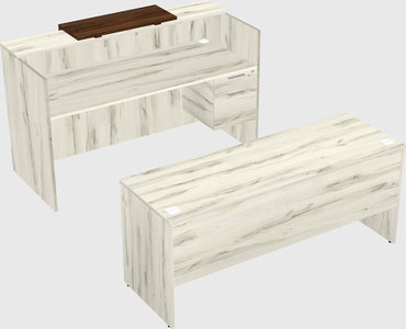 Modular reception desk