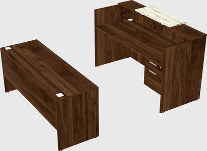 Modular reception desk
