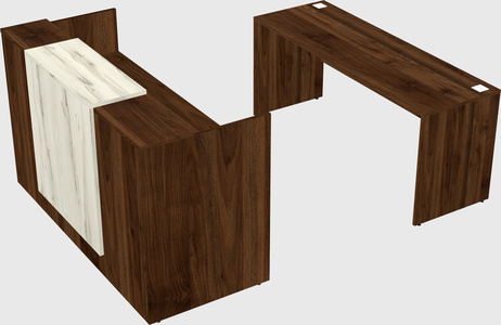 Modular reception desk