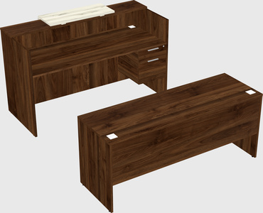 Modular reception desk