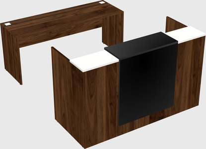 Modular reception desk