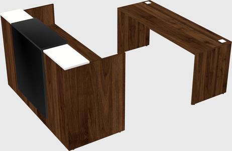 Modular reception desk
