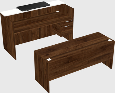 Modular reception desk