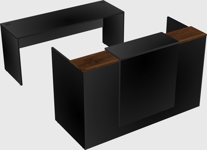 Modular reception desk