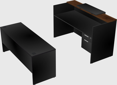 Modular reception desk