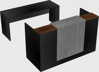Modular reception desk