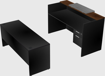 Modular reception desk