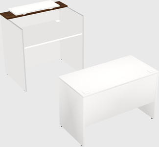 Modular reception desk