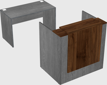 Modular reception desk