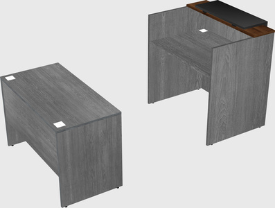 Modular reception desk