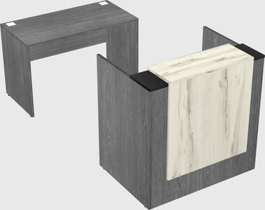 Modular reception desk