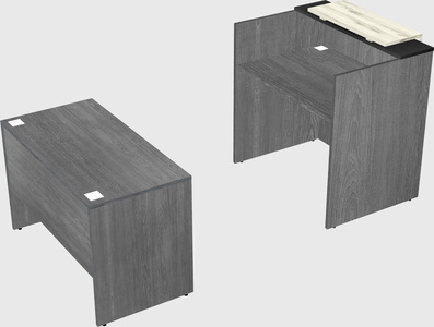Modular reception desk