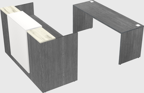 Modular reception desk