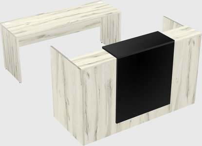 Modular reception desk