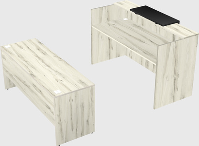 Modular reception desk