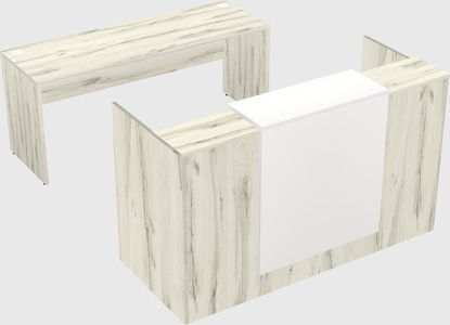 Modular reception desk