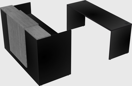 Modular reception desk
