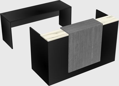 Modular reception desk