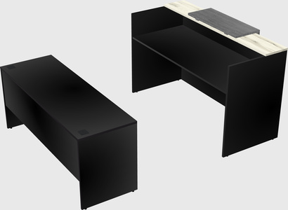 Modular reception desk