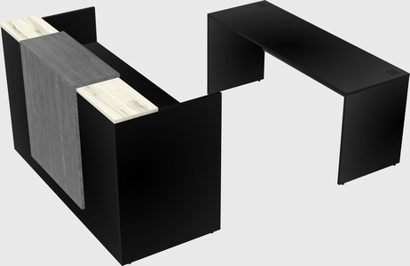 Modular reception desk