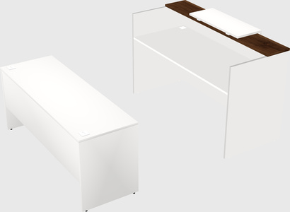 Modular reception desk