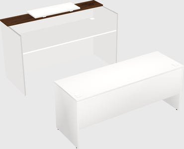 Modular reception desk