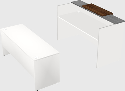 Modular reception desk