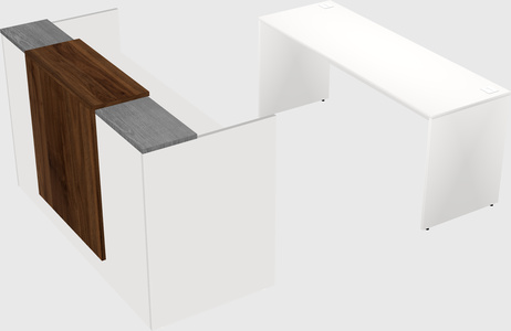Modular reception desk