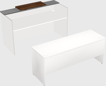 Modular reception desk