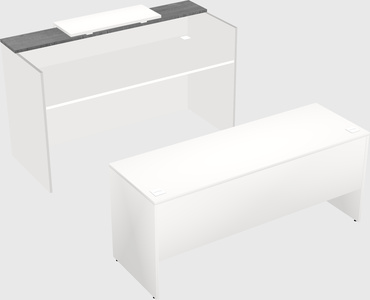 Modular reception desk