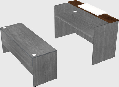 Modular reception desk